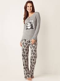 pjama-cinza-panda