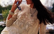 Blusas Modelos Rendados em Crochê – Fotos e Gráficos