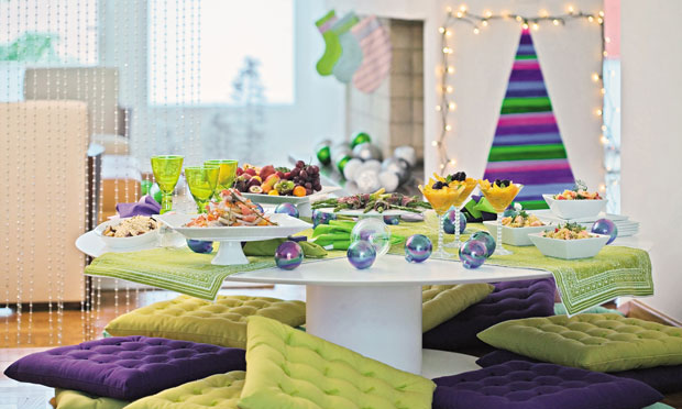 decoracao-colorida-mesa-natal