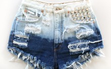 Como Deixar Shorts Jeans Desfiados e Rasgados – Transformação, Passo a Passo e Vídeo