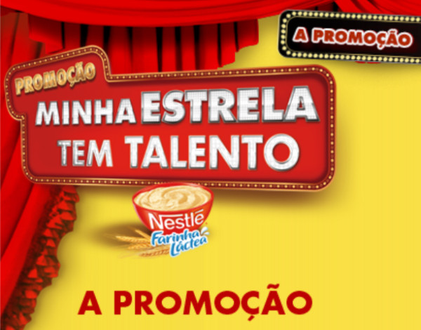 Concurso Promoção Minha Estrela Tem Talento – Farinha Láctea Nestlé – Sorteio, Prêmios e Como Participar