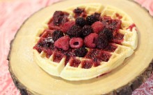 Waffles Frutas Vermelhas – Receita
