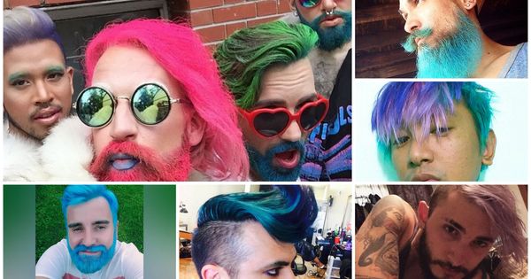 Cabelos Coloridos Para Homens – Unicorn Hair – Fotos