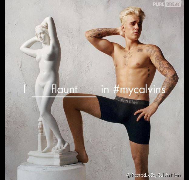 Justin Bieber e Calvin Klein – Nova Campanha