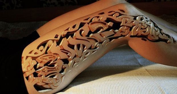 3D Tatuagens Realistas – Modelos pernas