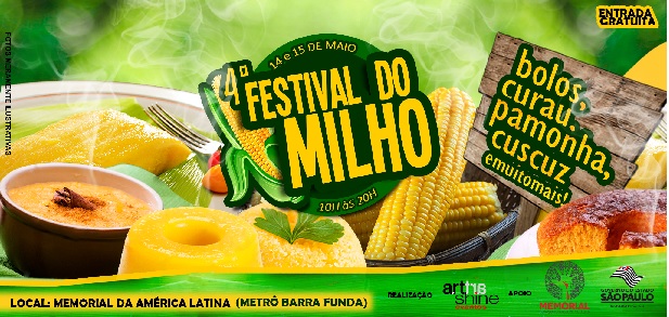 Festival do Milho no Memorial América Latina