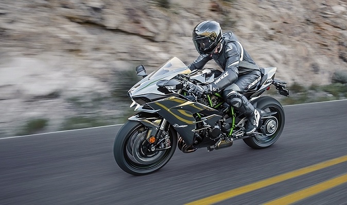 Moto Kawasaki Ninja H2 - Lançamento 2016