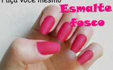 Transformar Esmaltes Em Fosco – Truque Caseiro