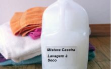 Roupa Lavar a Seco – Mistura Caseira