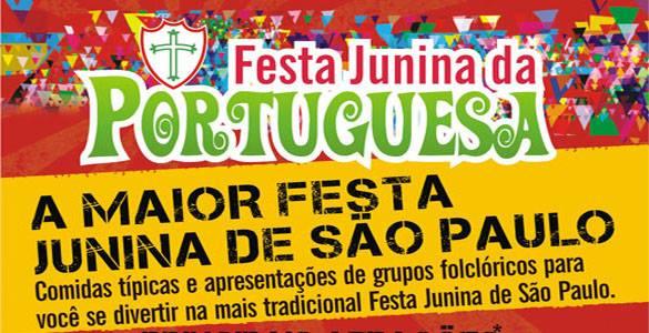 Festa Junina da Portuguesa 2016 SP - Programação e Ingressos