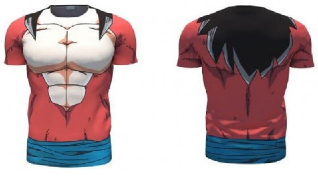 Camisetas 3D Dragon Ball  Modelo