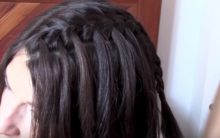 Trança Cascata Em Cabelo Curto – Como Fazer