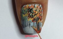 Unhas Decoradas Com Paisagens – Modelos 