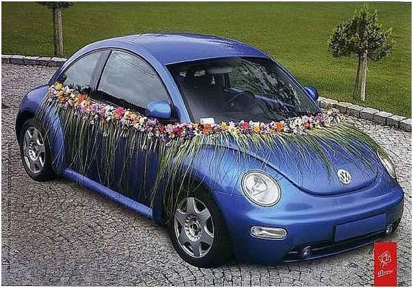 casamento-estilo-havaiano-carro