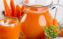 Suco de Cenoura – Benefícios e Receita