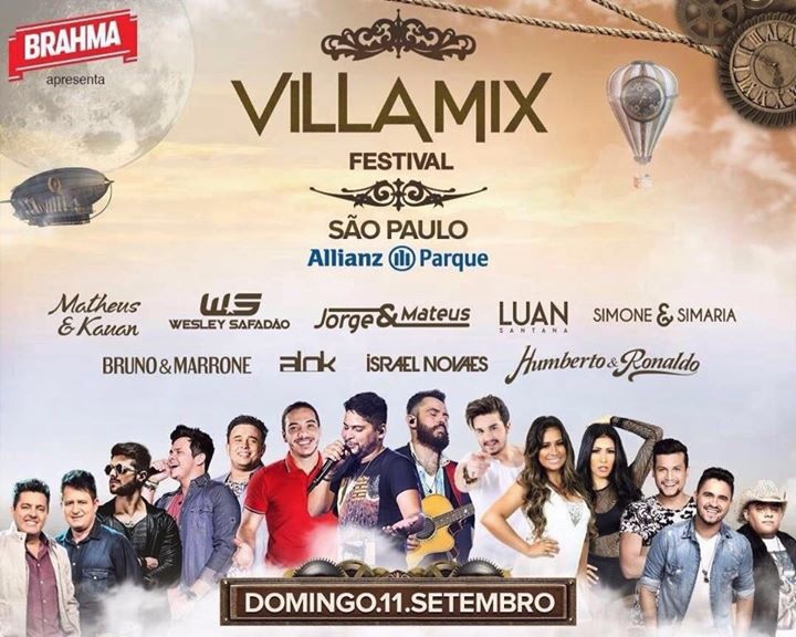 Villa Mix 2016 São Paulo – Atrações e Ingressos