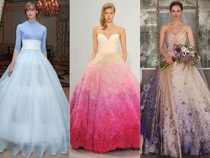 Vestido Para Noiva Colorido – Tendência 2017