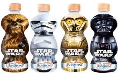 Garrafas Star Wars Bonafont – Lançamento