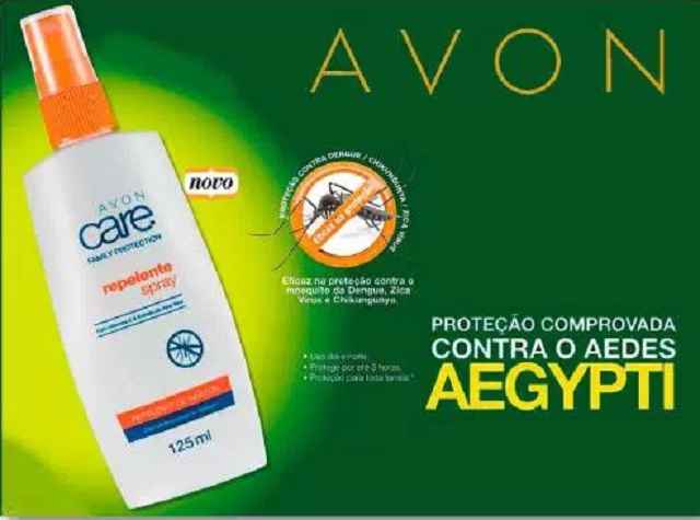 Repelente Spray Avon Contra Aedes Aegypti – Lançamento