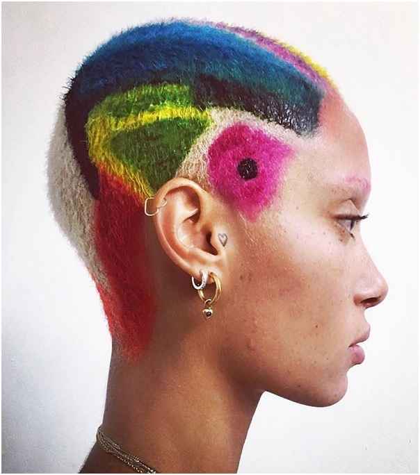 Graffiti Hair Arte e Beleza – Desenhos Nos Cabelos