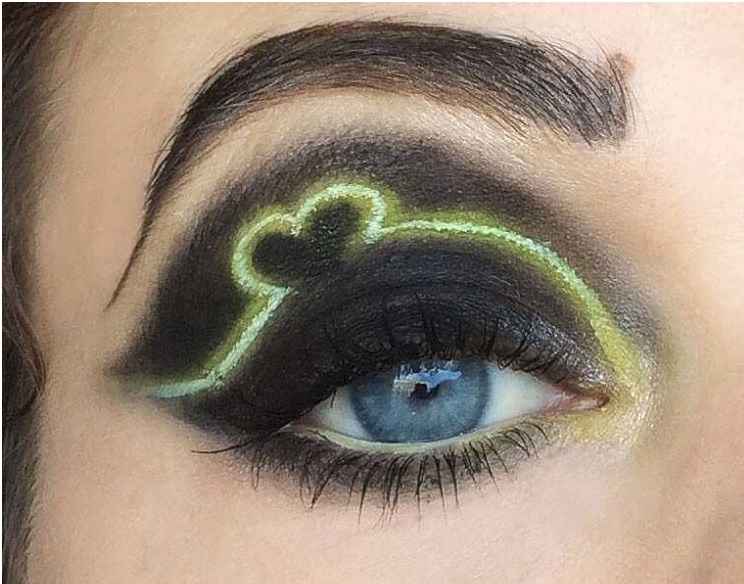 Maquiagem Com Sombras Neon – Modelos e Fotos