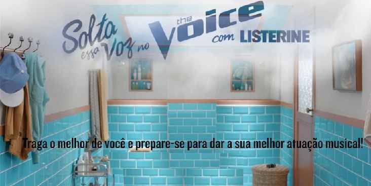 Promoção Listerine Solta Essa Voz no The Voice – Como Participar