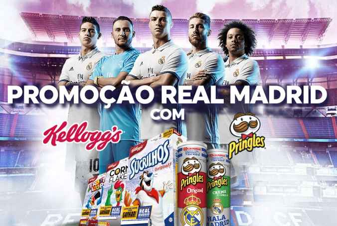 Promoção Real Madrid Com Kellogg´s e Pringles – Como Participar