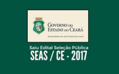 Concurso no SEAS do Ceará – Inscrições