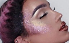 Maquiagem Com Glitter Strobing – Tendência