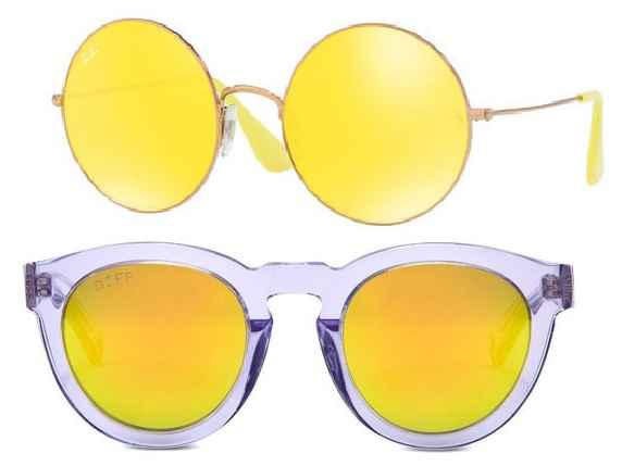 Óculos Com Lentes Amarelas – Tendência