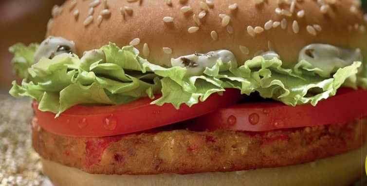 Hambúrguer Vegano McDonald - Lançamento