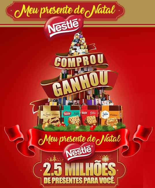 Promoção Meu Presente de Natal Nestlé – Como Participar