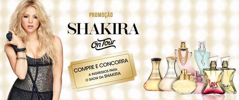 Promoção Shakira Fragrances On Tour – Como Participar