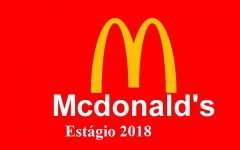 Estágio McDonalds 2018 – Inscrições