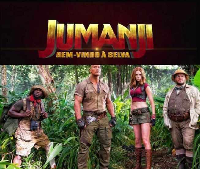Jumanji Bem-vindo à Selva – Estreia e Trailer