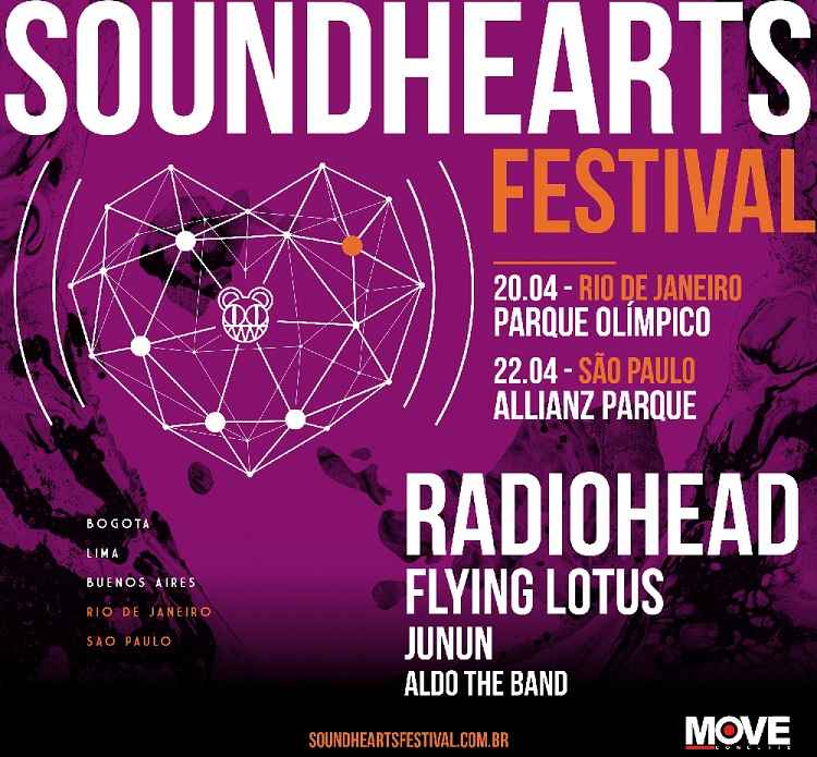 Soundhearts Festival Rio de Janeiro 2018 – Ingressos