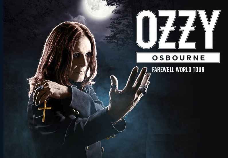 Show de Ozzy Osbourne no Brasil 2018 – Ingressos