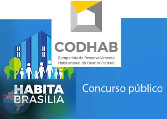 Concurso Público Na CODHAB-DF – Inscrições
