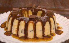 Sorvetão KitKat  Caseiro Com Caramelo – Receita