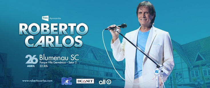 Show de Roberto Carlos Em Santa Catarina - Ingressos
