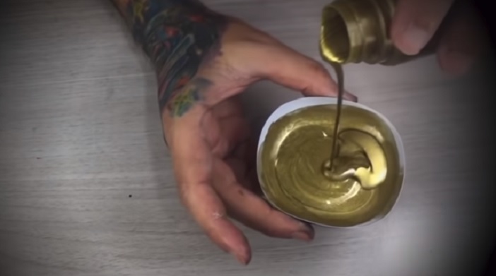 Tinta Dourada e Prateada Caseira – Material e Vídeo