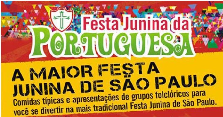 Festa Junina da Portuguesa 2019 – Programação