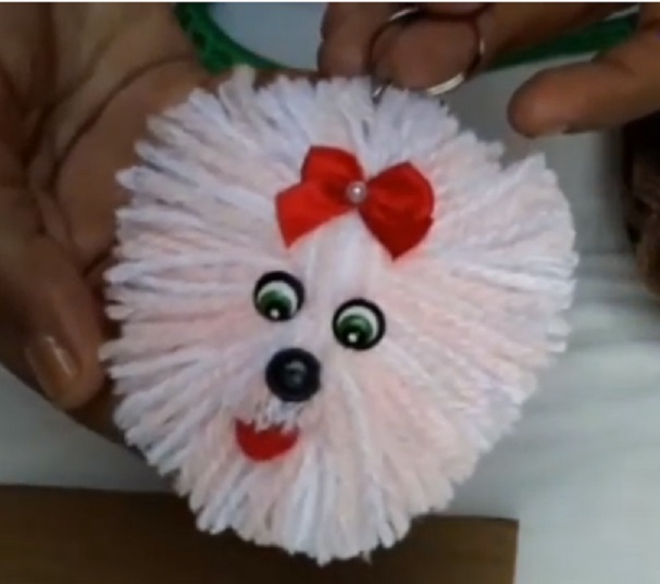 Chaveirinho Cachorrinho Com Lã - Material e Vídeo