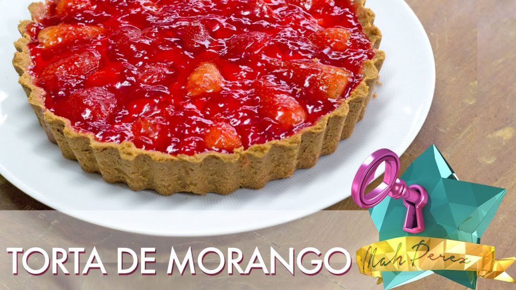 Torta De Morango Fácil 