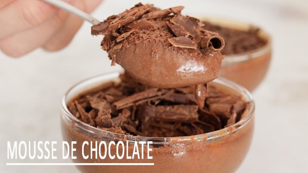 Mousse Chocolate Simples 