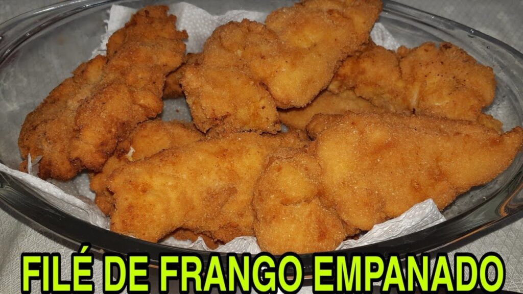Filé De Frango Empanado 