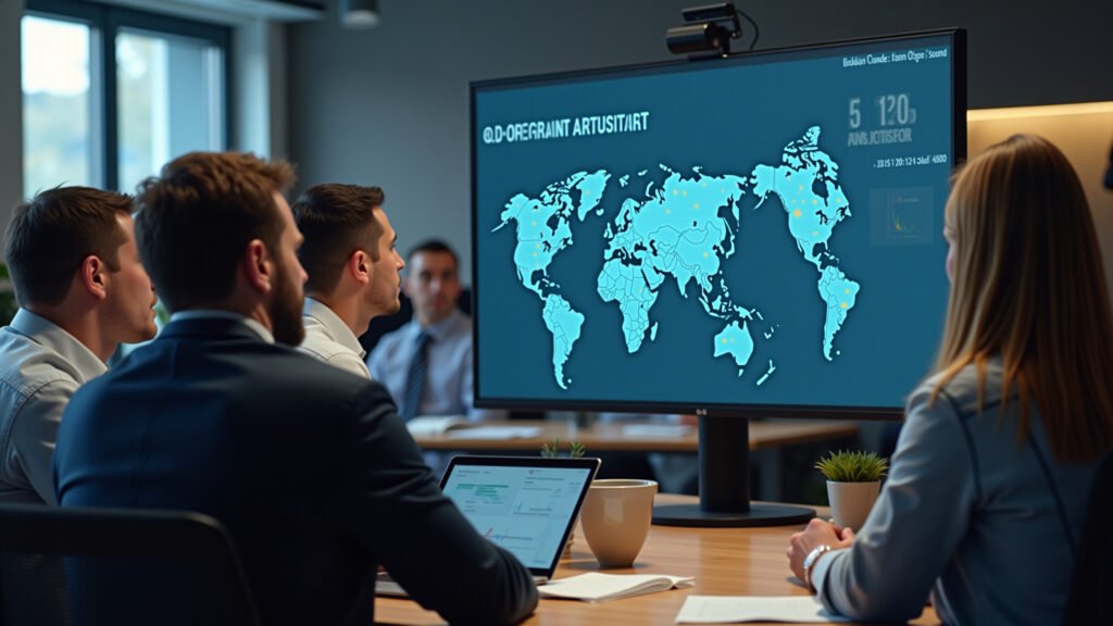 IA analisando opções de investimento.
