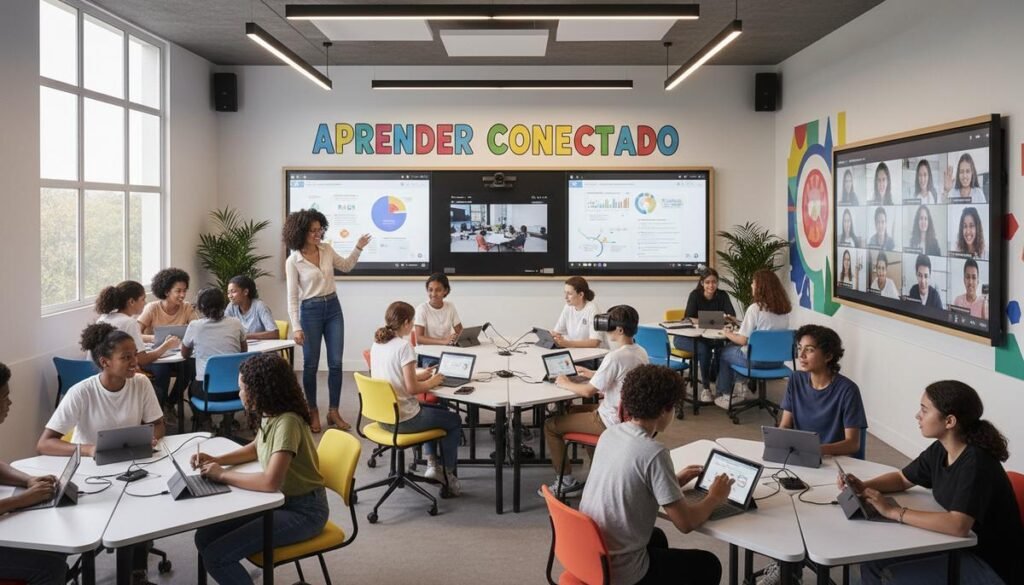 Ensino híbrido nas escolas brasileiras: o futuro da educação inteligente e conectada