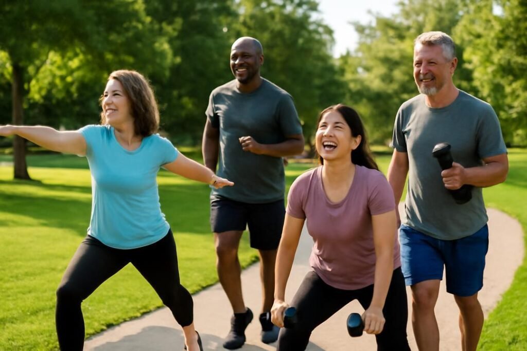 Fitness adulto: 7 segredos para corpo forte e energia após os 40