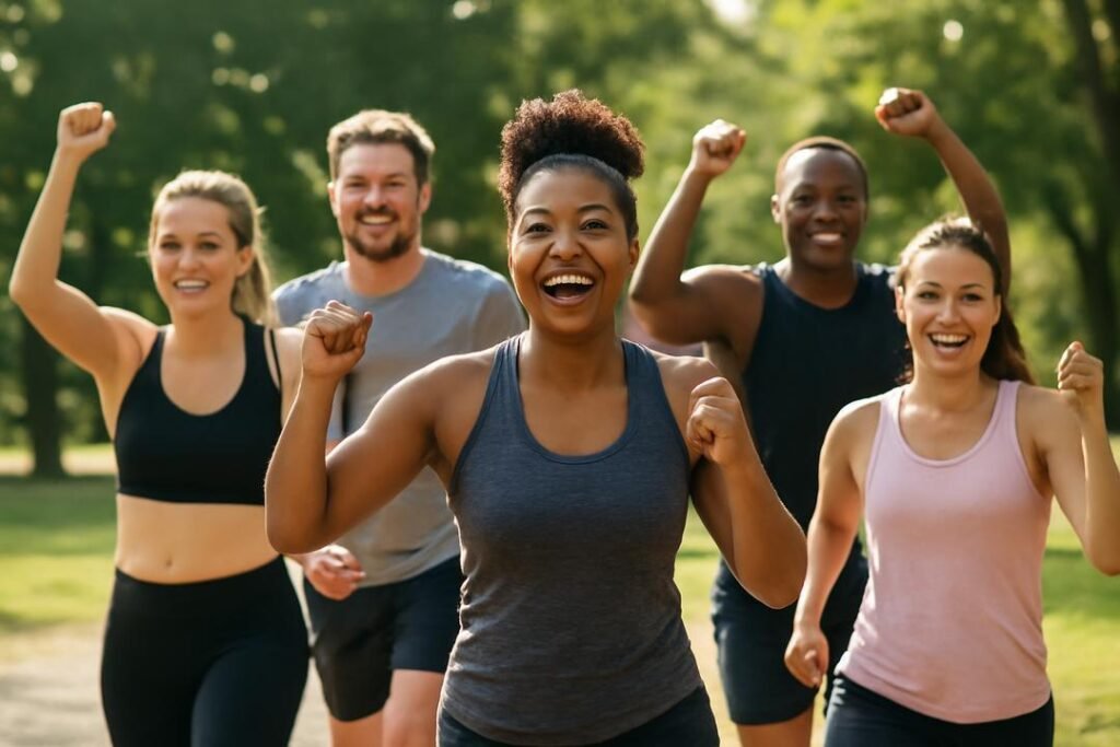 Grupos fitness: como potencializar sua saúde e motivação em equipe hoje Grupos fitness: como potencializar sua saúde e motivação em equipe hoje